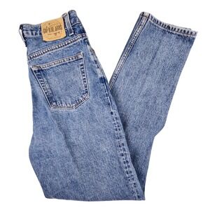 Vtg 90s Y2K Gap Reverse Fit Jeans Womens‎ 10 Long High Rise Tapered Mom Denim